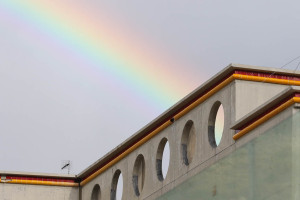 L'arcobaleno sul San Filippo
