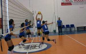 La Saracena Volley durante l'allenamento