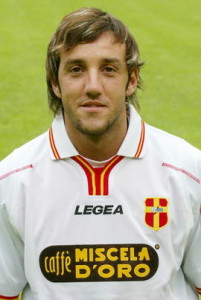 Alessandro Parisi con la maglia del Messina nel 2004-05