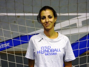 Clara Brunello dell'Handball Messina