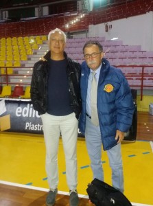 Dario Provenzano (DG Studentesca Licata e il coach Ettore Castorina