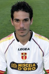 D'Agostino, in gol nel 2005 a Lecce con una doppietta