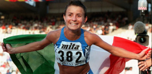 Annarita Sidoti oro ai Mondiali D'Atene 1997