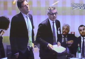 Gli avvocati Giovanni Villari e Fabrizio Duca