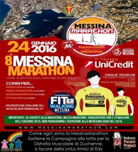 Locandina Messina Marathon