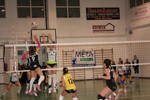 la Saracena Volley in azione