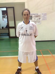 Il presidente-giocatore Riccardo Giambò (Svincolati)