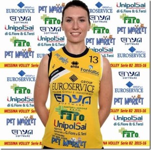 Emma Carnazza, centrale del Messina Volley