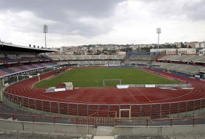 Lo stadio di Catania