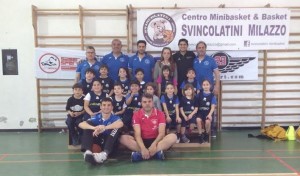 Assessore Piera Trimboli della Città di Milazzo con Dirigenti Svincolatini e Coach Michael Jordan School