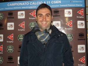 Andrea Argento, Responsabile settore calcio Csen