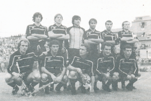 Una formazione del Messina, stagione 1983-84