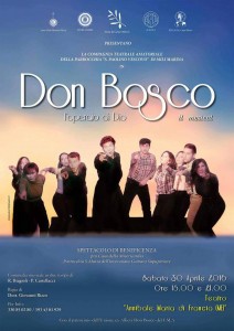 La locandica del Musical "Don Bosco"