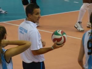 Mauro Silvestre, coach della Saracena Volley
