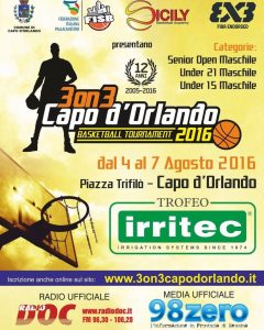 Locandina Trofeo Irritec 2016