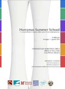 La locandina dell'Horcynus Summer School