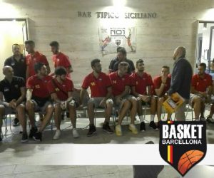 I giocatori del Basket Barcellona
