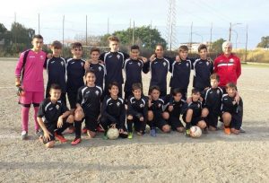 La squadra dei Giovanissimi provinciali (F24 Messina)