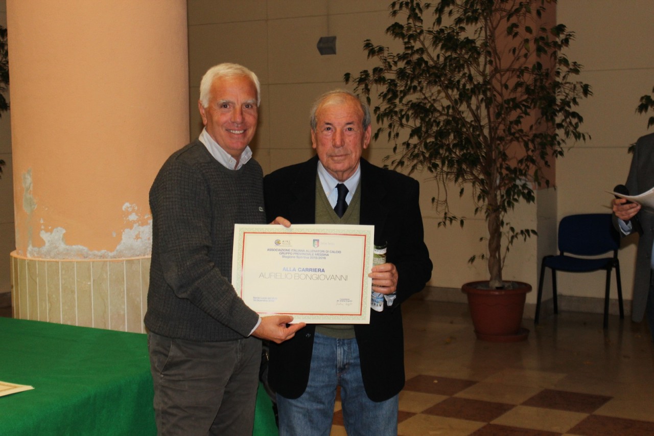 Premio “The Best Coach”: a Santa Lucia del Mela la grande festa AIAC - Messina Sportiva
