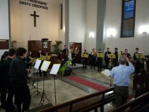 Una immagine del concerto organizzato dalla Chiesa Valdese di Messina