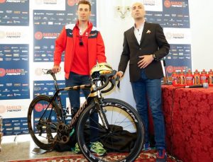 Nibali al Giro d'Italia con la nuova bici