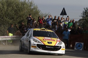 La Peugeot 207 di Andreucci-Andreussi