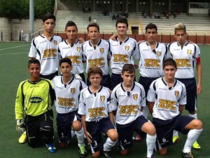 L'undici iniziale dei Giovanissimi Regionali che hanno piegato la Futura Brolo nel primo turno di campionato