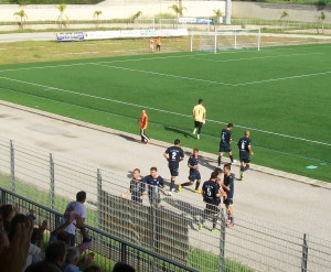 esultanza gol Rino Frisenda