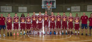 Il roster al completo della Pallacanestro Trapani