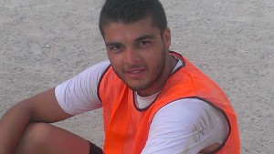 Il difensore del Riviera Gianluca Sanfilippo
