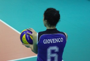 Giovenco con la maglia dell' Azzurra (foto De Felice)