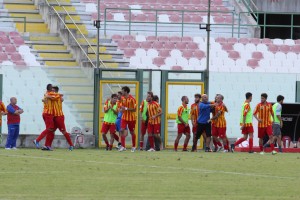 La gioia del Poggibonsi (foto Furrer)