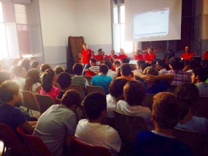 La WP Despar Messina in visita ad una scuola