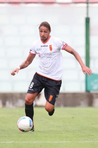 Maiorano in azione contro l'Ischia (foto Luca Maricchiolo)