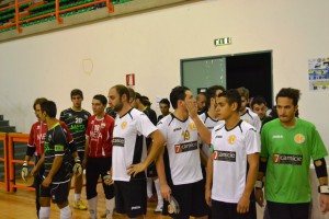 Giocatori Futsal Peloro Messina