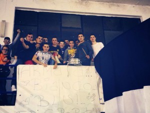 I tifosi accorsi a Ritiro per sostenere l'FP Sport