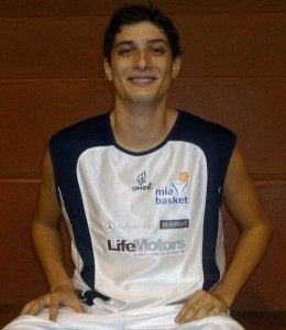 Un primo piano di Vincenzo Marabello (Mia Basket)