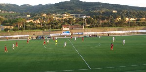 Fase di gioco tra Orlandina e Vibonese 