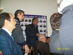 Intervento Roberto Curasì con la lettura della lettera di Franco Ipsaro