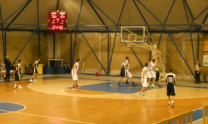 Azione di gioco del Minibasket Milazzo
