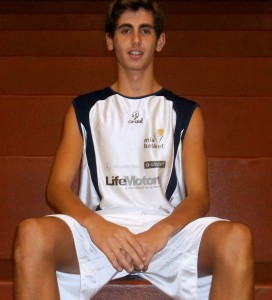 Un primo piano di Claudio Cordaro (Mia Basket)