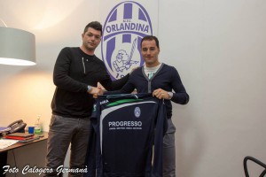 Il direttore sportivo Marco Cirillo con Gennaro Marasco