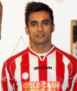 L'attaccante Salvatore Torre