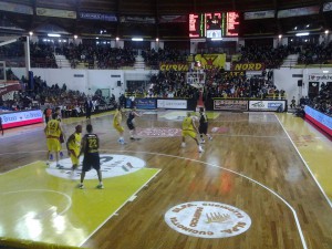 Azione di gioco del match Barcellona-Torino 
