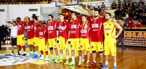 La Sigma Barcellona schierata ad inizio partita 
