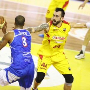 L'Mvp Tommaso Fantoni, autore di 34 punti