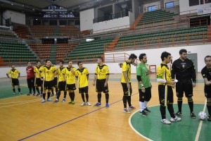 Giocatori Futsal Peloro Messina