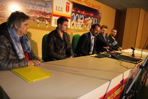 Un momento della conferenza stampa (foto Paolo Furrer)