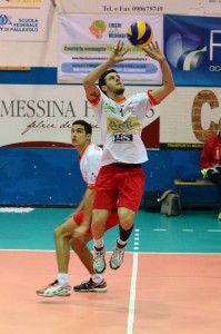 L'alzatore ormai ex Pallavolo Messina 