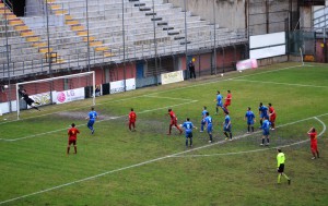 Determinanti i calci piazzati di Camarda (foto Omar Menolascina)